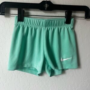 Nike Kids Mint Green Shorts